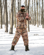 Тактичний теплий зимовий військовий костюм Lader ( Куртка + Штани ), Камуфляж: Мультикам, Розмір: XXXL - зображення 3
