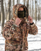 Тактический теплый зимний военный костюм Lader ( Куртка + Штаны ), Камуфляж: Мультикам, Размер: XXXL - изображение 4