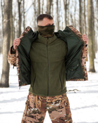 Тактический теплый зимний военный костюм Lader ( Куртка + Штаны ), Камуфляж: Мультикам, Размер: XXXL - изображение 8