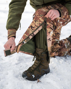 Тактичний теплий зимовий військовий костюм Lader ( Куртка + Штани ), Камуфляж: Мультикам, Розмір: XXXL - зображення 10