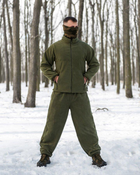 Тактичний теплий зимовий військовий костюм Lader ( Куртка + Штани ), Камуфляж: Мультикам, Розмір: L - зображення 2