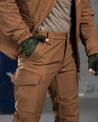 Тактический военный комплект Habber ( Куртка + Штаны ), Камуфляж: Койот, Размер: XXXXL - изображение 7