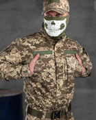 Тактичний військовий костюм Статутний ( Кітель + Штани ), Камуфляж: Піксель ЗСУ, Розмір: XL - зображення 2