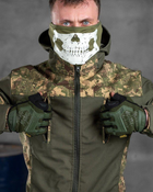 Тактичний військовий комплект Gabbe ( Куртка + Штани ), Камуфляж: Мультикам, Розмір: L - зображення 2