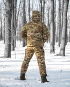 Тактичний зимовий військовий костюм Squad ( Куртка + Штани ), Камуфляж: Мультикам, Розмір: XXL - зображення 2