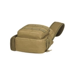 Рюкзак тактичний на одне плече AOKALI Outdoor A14 20L Sand - зображення 3