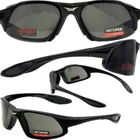 Открытыте защитные очки Global Vision CODE-8 (gray) серые - изображение 4