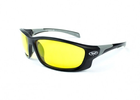 Открытые очки защитные Global Vision Hercules-5 (yellow) желтые - изображение 3