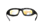 Фотохромные защитные очки Global Vision KICKBACK Photochromic (G-Tech™ blue) синие зеркальные - изображение 4