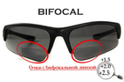 Біфокальні поляризаційні захисні окуляри 3в1 BluWater Winkelman-1 (+2.5) Polarize (gray) сірі - зображення 7