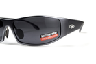 Открытыте защитные очки Global Vision BAD-ASS-1 GunMetal (gray) серые - изображение 6