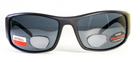 Бифокальные поляризационные очки BluWater BIFOCAL-1 (+2.0) Polarized (gray) серые - изображение 2