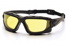 Захисні окуляри з ущільнювачем Pyramex i-Force XL (amber) Anti-Fog, жовті - зображення 2