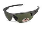 Захисні окуляри Venture Gear Tactical Semtex 2.0 Gun Metal (forest grey) Anti-Fog, чорно-зелені - зображення 1