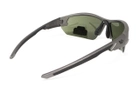 Защитные очки Venture Gear Tactical Semtex 2.0 Gun Metal (forest gray) Anti-Fog, чёрно-зелёные - изображение 5