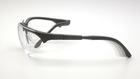 Захисні тактичні окуляри Pyramex Rendezvous Crystal Gray (clear) Anti-Fog, прозорі в сірій напівпрозорій оправі - зображення 7