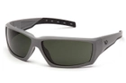 Открытыте защитные очки Venture Gear Tactical OVERWATCH Gray (forest gray) серо-зеленые - изображение 1