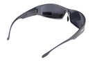 Открытыте защитные очки Global Vision BAD-ASS-2 GunMetal (gray) серые - изображение 2