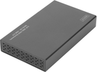 Зовнішня кишеня Digitus для SSD/HDD 3.5" SATA III USB 3.0 Black(DA-71106) - зображення 2