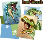 Набір для творчості Depesche Dino World Sticker your Picture (4010070608750) - зображення 5