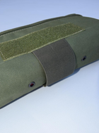 Напашник прямокутний сумка, підсумок напашник тактичний утилітарний з кріпленням до плитоноски на велкро Олива - зображення 2