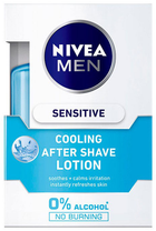 Lotion Nivea Men Sensitive Cooling po goleniu do skóry wrażliwej 100 ml (4005900142108) - obraz 1
