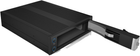Obudowa zewnętrzna ICY BOX dla SSD/HDD 3.5" SAS/SATA III Black (IB-176SSK-B) - obraz 3