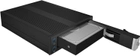 Obudowa zewnętrzna ICY BOX dla SSD/HDD 3.5" SAS/SATA III Black (IB-176SSK-B) - obraz 4