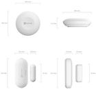 Zestaw czujnikow Ezviz Smart Home Sensor Kit Zgibee WiFi (6941545607931) - obraz 7
