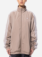 Sportowa bluza damska Adidas Oversized Track Jacket W "Chalky Brown" IP7143 S Beżowa (4066753722312) - obraz 1