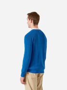 Sweter męski bawełniany Edmmond Studios Canale Sweater "Plain Blue" 123-60-03550 L Niebieski (8435629065352) - obraz 2