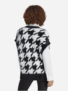 Жилет жіночий Adidas Houndstooth Vest W "Black White" IB8613 XS Чорний (4065432999199) - зображення 2