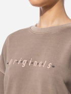 Bluza damska bez kaptura Adidas Originals Sweatshirt W "Chalky Brown" IP7133 M Brązowy (4066753733943) - obraz 4