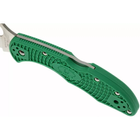 Нож Spyderco Delica 4 Flat Ground ACX 390 Green (C11FPGR) - изображение 6