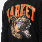 Bluza bez kaptura męska Market Beware Crying Crewneck Sweatshirt 396000919-0001 M Czarna (840339611696) - obraz 3