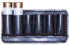 Патронташ кожаный на пояс 12 к на 6 патронов - изображение 3