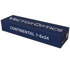 Приціл Continental x6 1-6x24 Tactical LPVO Vector Optics - зображення 7