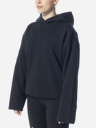 Худі оверсайз жіноче Adidas Premium Essentials Short Hoodie W "Black" IC5247 XS Чорне (4066752907499) - зображення 1