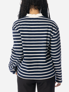 Лонгслів довгий жіночий Olaf Stripe Sweatshirt WMN W140203-NAVY-WHITE S Темно-синій (8720104767198) - зображення 2