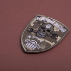 Шеврон нашивка на липучці IDEIA Бойовий малий піксель вишитий патч 7 х 9 см (2200004300719) - зображення 3