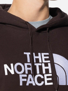Bluza męska z kapturem oversize The North Face Drew Peak Hoodie "Coal Brown" NF00AHJYI0I S Brązowa (196573596115) - obraz 3