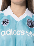 Sportowy longsleeve damski Adidas Football Long-Sleeve Top W "Turquoise" IR9770 S-M Błękitny (4066764612121) - obraz 3