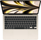 Laptop Apple MacBook Air 13.6 (MLY23ZE/A) Starlight - obraz 2