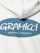 Худі оверсайз чоловіче Gramicci Original Freedom Oval Hooded Sweatshirt "Ash Heather" G3FU-J079-ASH-HEATHE S Сіре (195612542021) - зображення 4