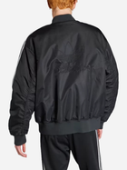 Куртка-бомбер чоловіча Adidas Oversized Reversible Bomber "Black" IW3641 XL Чорна (4067886969940) - зображення 3