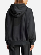Bluza damska z kapturem oversize długa Adidas Oversized Distressed Hoodie W "Black" IY9027 L Czarna (4067889711232) - obraz 2