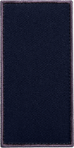 Шеврон нашивка на липучці IDEIA погон ДСНС Рядовий синій 5х10 см, вишитий патч (2200004304427) - зображення 1
