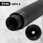 Глушитель STEEL Gen 2 5.45, резьба 24×1.5 long, саундмодератор АКС, АКСУ (016.000.000-34 L) - изображение 4