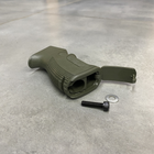 Рукоятка пістолетна FAB Defence для АК47 (AG-47), Олива, контейнер для двох батарей CR123 (244488) - зображення 5