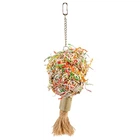 Іграшка-букет для попугаїв Flamingo Papyr Parakeet Toy Bouquet, 0,25 кг, 10×11×41 см